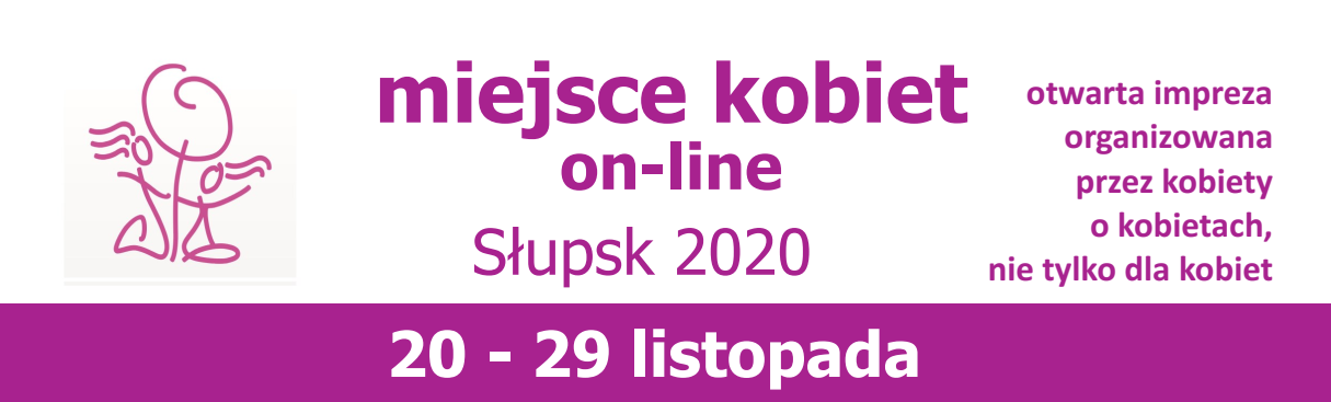 2020 festiwal Miejsce Kobiet baner
