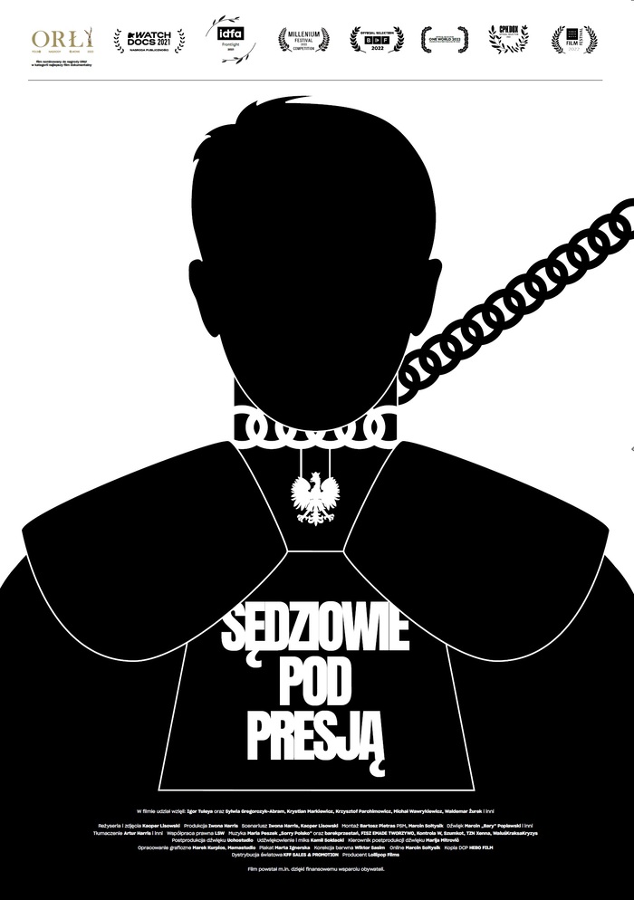Sędziowie pod presją plakat