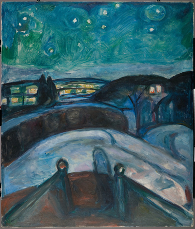 Munch Starry Night Munch Oslo M0009 20081219