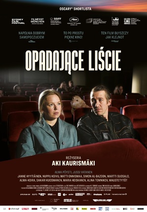 Opadające liście plakat