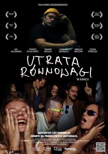 UTRATA ROWNOWAGI Plakat GLOWNY B1